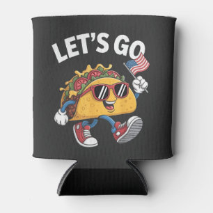 Rafraîchisseur Pour Canette Allez TACO Trump 4 juillet amateurs de Taco