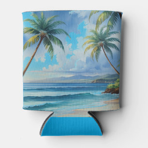 Rafraîchisseur Pour Canette Aloha Voyage Hawaïen De Style vintage De Hawaii