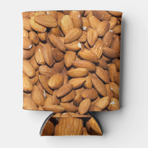 Rafraîchisseur Pour Canette Amandes grillées en gros plan : vue délicieuse.