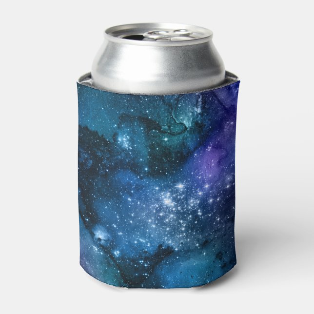 Rafraîchisseur Pour Canette Amateurs de galaxie Starry Space Blue Sky White Sp (Can devant)
