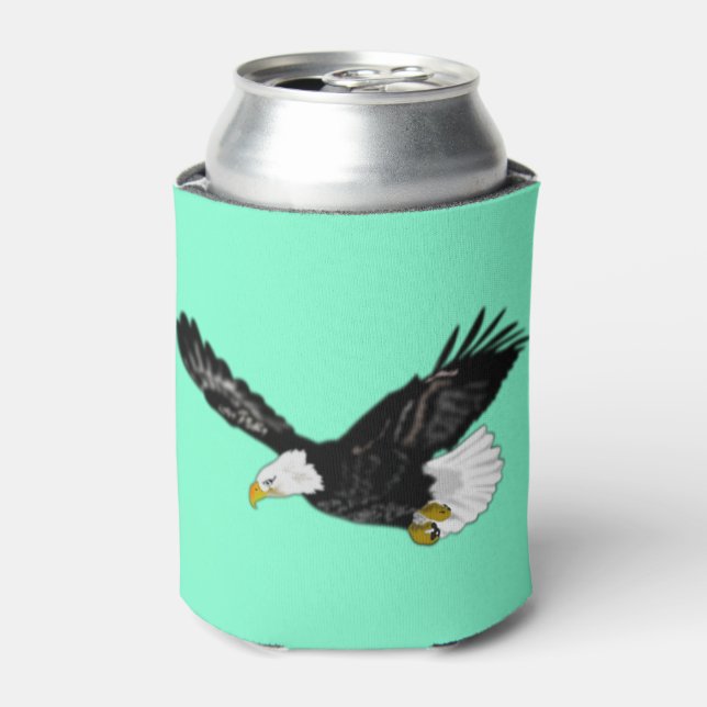 Rafraîchisseur Pour Canette American Bald Eagle Can Cooler - Couleurs Personna (Can devant)