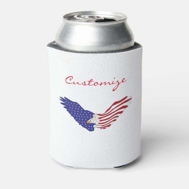 Rafraîchisseur Pour Canette American Eagle Thunder_Cove 4 juillet patriotique (Can Dos)