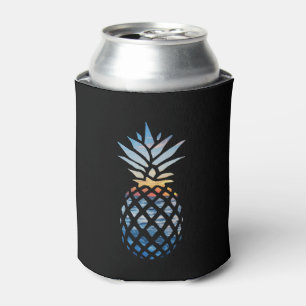 Rafraîchisseur Pour Canette Ananas Sunset Beach avec Ocean Novelty Black