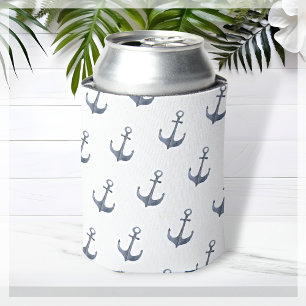 Rafraîchisseur Pour Canette Ancre Blue Sailing Theme  