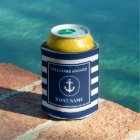 Ancre Nautique corde Striped Nom du bateau Bienven