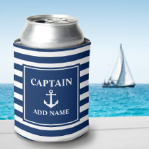 Ancre vintage Capitaine ou nom de bateau Marine St