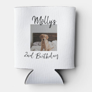 Rafraîchisseur Pour Canette Animateur chien chat animal photo moderne simple
