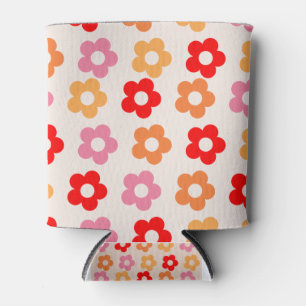 Rafraîchisseur Pour Canette Années 60 rétro les années 70 fleurs hippie