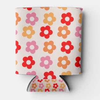 Rafraîchisseur Pour Canette Années 60 rétro les années 70 fleurs hippie