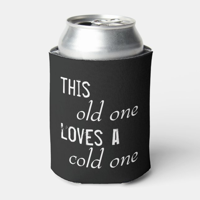 Rafraîchisseur Pour Canette Anniversaire drôle © Gag Cadeau Can Cooler (Can devant)