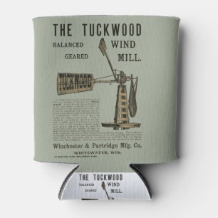 Rafraîchisseur Pour Canette Antique Wind Mill The Tuckwood Whitewater Wis 1889
