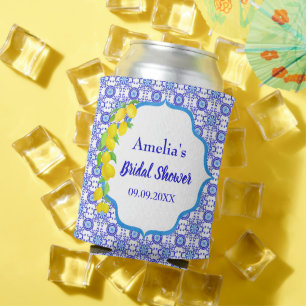 Rafraîchisseur Pour Canette Aquarelle Lemons Positano Amalfi Carrelage