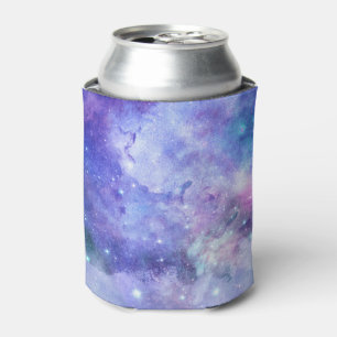 Rafraîchisseur Pour Canette Aquarelle Starry Sky Space Lover Galaxy Stars