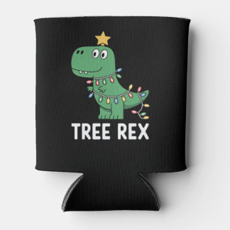Rafraîchisseur Pour Canette Arbre Drôle Rex Noël Dinosaure Vacances Jeux de Mo
