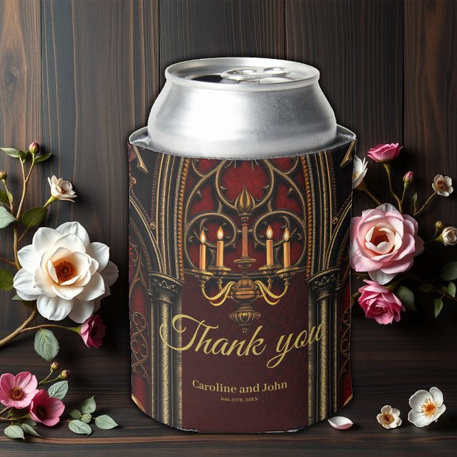 Rafraîchisseur Pour Canette Arche gothique aux crânes. (Créateur téléchargé)