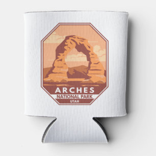 Rafraîchisseur Pour Canette Arches Parc National Utah Delicate Arch Art Retro