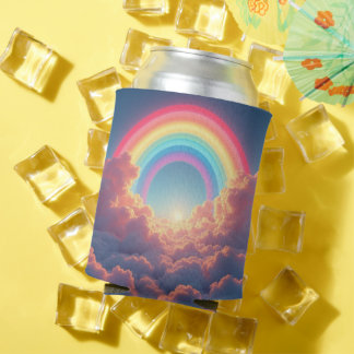 Rafraîchisseur Pour Canette arcs-en-ciel et nuages