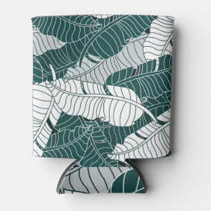 Rafraîchisseur Pour Canette Arrière - plan Motif Feuille vintage