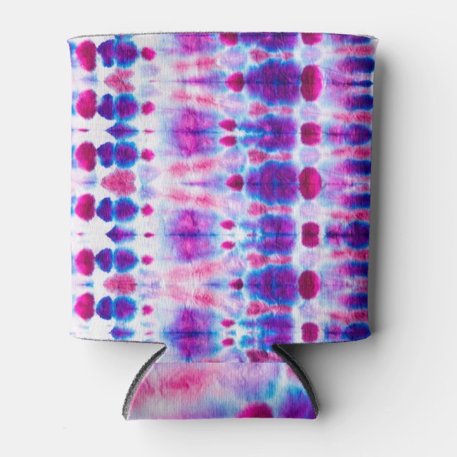 Rafraîchisseur Pour Canette Art Abstrait rouge vif jaune (Devant)