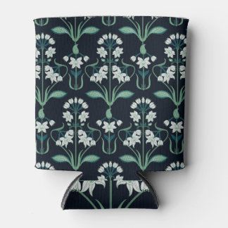 Rafraîchisseur Pour Canette Art nouveau floral, abstrait motif sans couture.