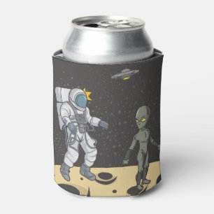 Rafraîchisseur Pour Canette Astronaute et alien