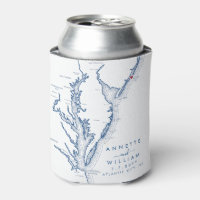 Atlantic City, NJ Mariage moderne Can Cooler