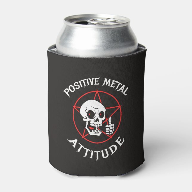Rafraîchisseur Pour Canette Attitude métallique positive (Can devant)