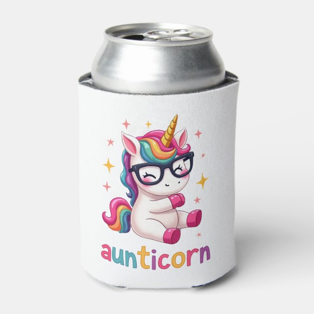 Rafraîchisseur Pour Canette Aunticorn Aunty Dabbing Unicorn Auntie Aunt Christ (Can devant)
