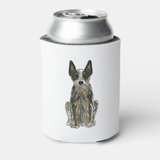 Rafraîchisseur Pour Canette Australian Cattle Dog Blue Heeler ACD Art