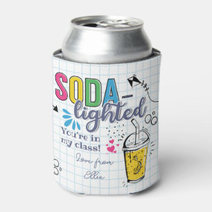 Rafraîchisseur Pour Canette autocollant carré soda-léger