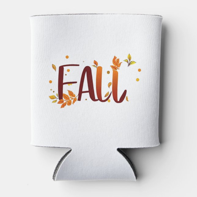 Rafraîchisseur Pour Canette Automne/Automne/Feuille (Devant)