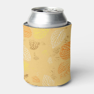 Rafraîchisseur Pour Canette Automne, Motif de feuilles 4