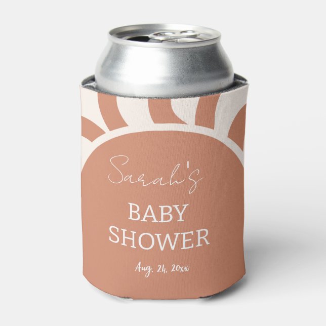 Rafraîchisseur Pour Canette Baby shower Arc-en-ciel Earthouse (Can devant)