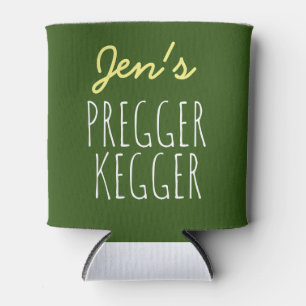 Rafraîchisseur Pour Canette Baby shower de lit Pregger Kegger peut refroidir, 