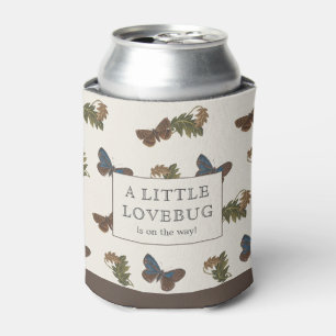 Rafraîchisseur Pour Canette Baby shower de Lovebug botanique vintage