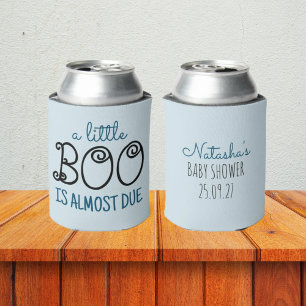 Rafraîchisseur Pour Canette Baby shower d'Halloween Little Boo