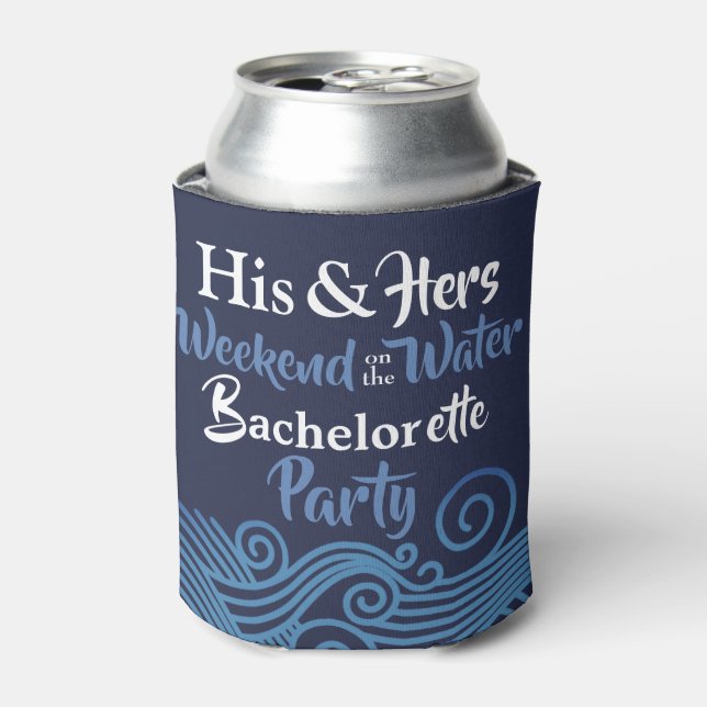 Rafraîchisseur Pour Canette Bachelor / Bachelorette combiné personnalisé (Can devant)