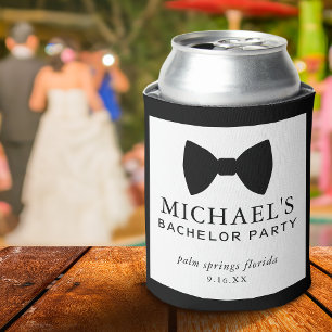 Rafraîchisseur Pour Canette Bachelor Party Cravate noire