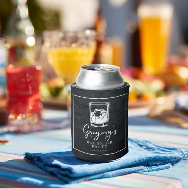 Rafraîchisseur Pour Canette Bachelor party moderne design (Créateur téléchargé)