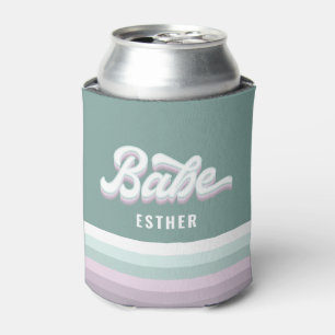 Rafraîchisseur Pour Canette Bachelorette mariage pastel branché des années 8