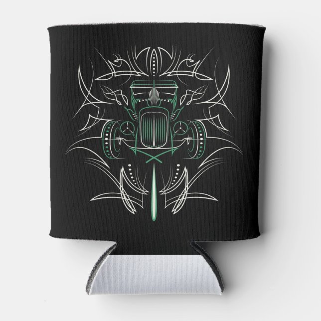 Rafraîchisseur Pour Canette Baguette chaude à rayures (Devant)