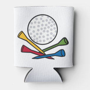 Rafraîchisseur Pour Canette Bal de golf et Tee - shirt