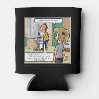 Rafraîchisseur Pour Canette Bald Head Island Funny Can Cooler