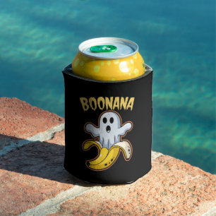 Rafraîchisseur Pour Canette Banane fantôme mignon Boonana Halloween