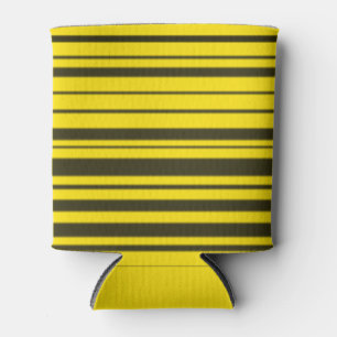 Rafraîchisseur Pour Canette Bandes jaunes, Noires, Comme Des Abeilles