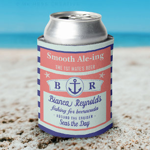 Rafraîchisseur Pour Canette Bateau 1er Mate marin nautique Bière de corail ray