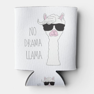 Rafraîchisseur Pour Canette Be a No Drama Llama Art Cartoon Art Llama Art Pun