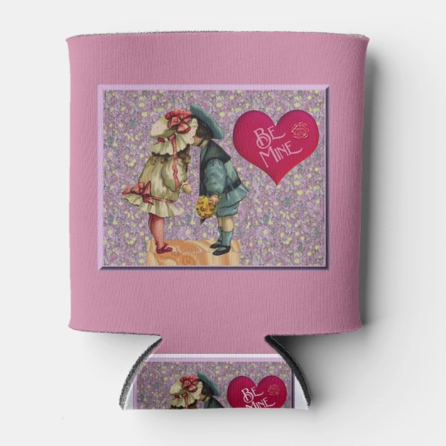 Rafraîchisseur Pour Canette "Be Mine" Sweet Nostalgale Valentine (Devant)