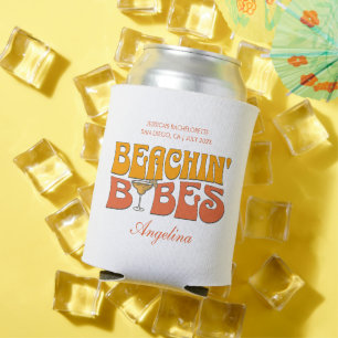 Rafraîchisseur Pour Canette Beach Bachelorette Party Super plage Babes