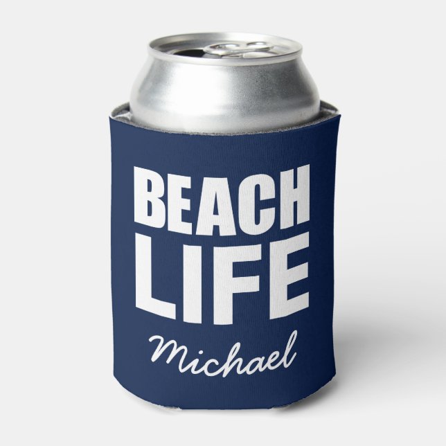 Rafraîchisseur Pour Canette Beach Life (Can devant)